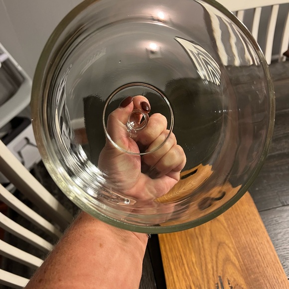 Julie Pomerantz Inc cheese tray with glass dome cover vintage - Picture 7 of 7